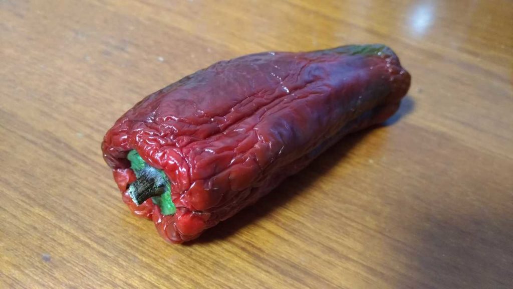 追熟したピーマン